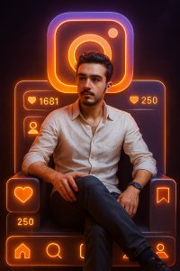 صورة سوشيال ميديا بالذكاء الإصطناعي