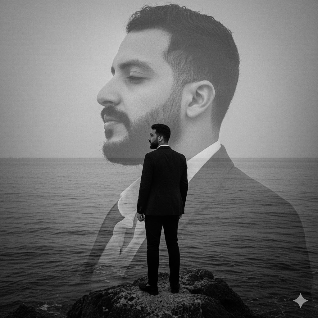 برومبت صورة علي البحر