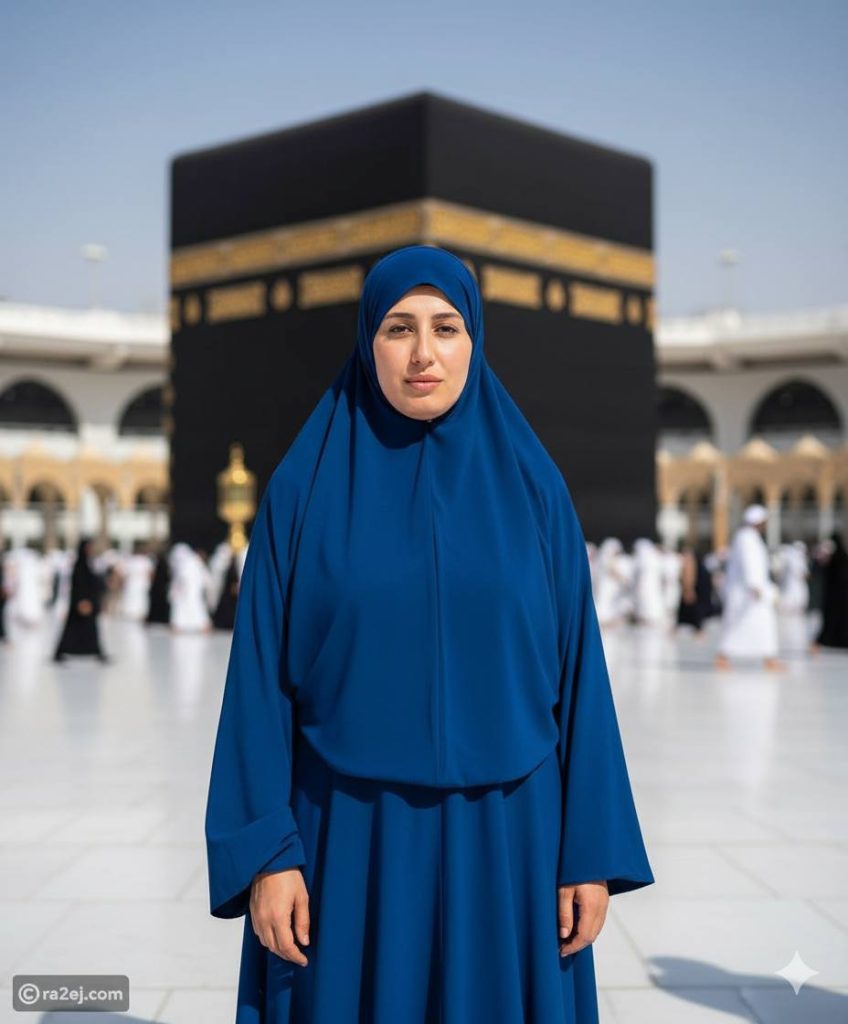 برومبت فتاة امام الكعبة