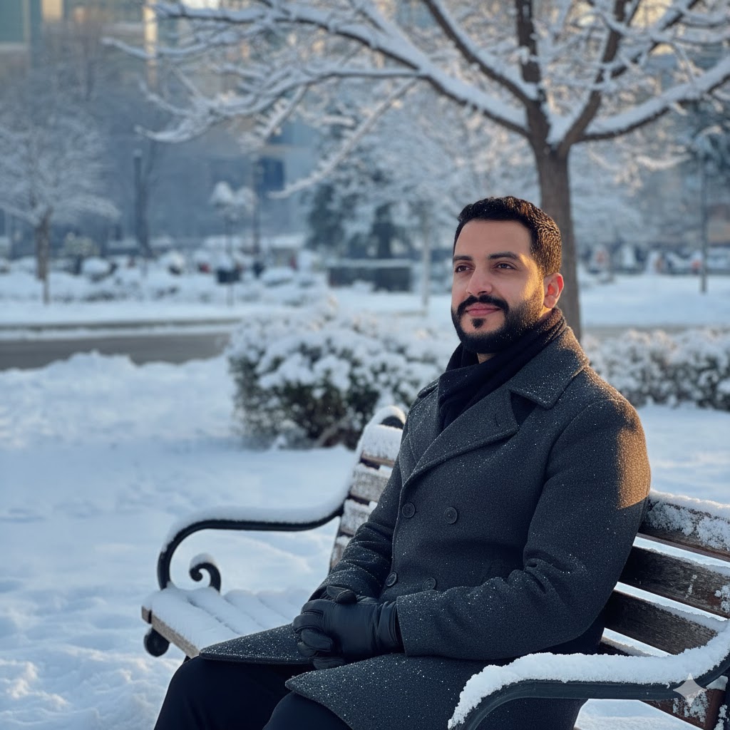 برومبتات فوتوسيشن الشتاء – صور شباب وبنات بالأجواء الشتوية بالذكاء الاصطناعي 3 الشتاء بالذكاء الاصطناعي