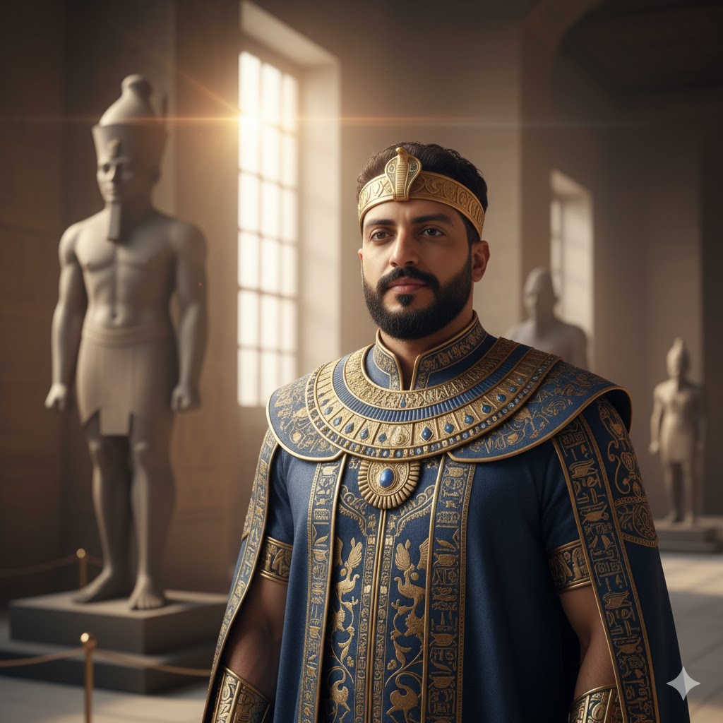 برومبتات المتحف المصري بالذكاء الاصطناعي (التريند الجديد 2025) 6 برومبت الفراعنة